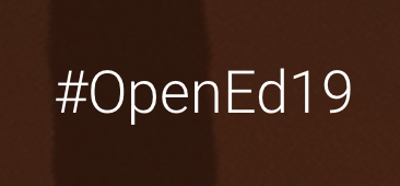 #OpenEd19 logo